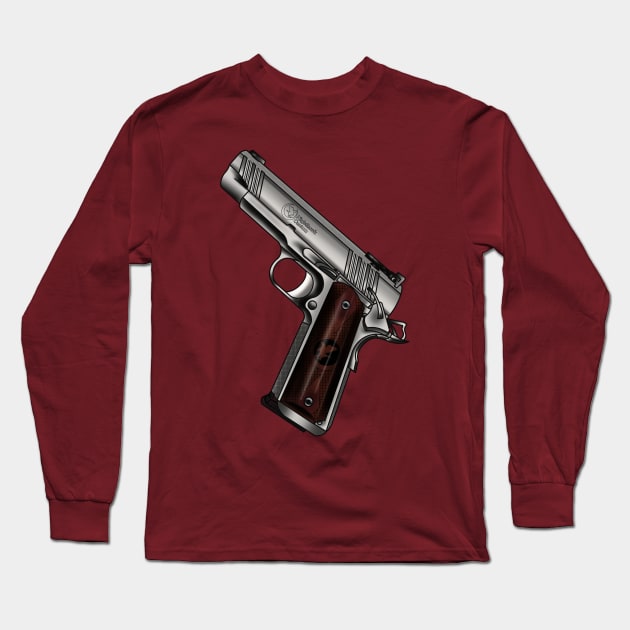 1911 Long Sleeve T-Shirt by Glockink